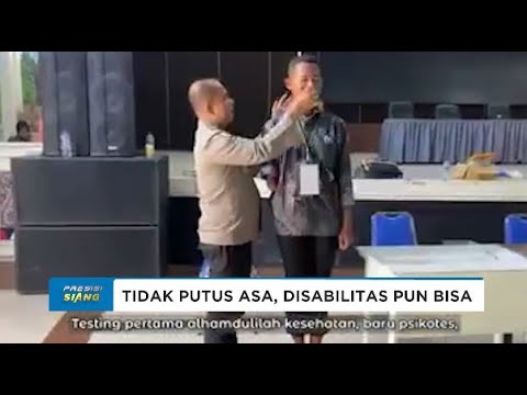 KISAH INSPIRATIF PUTRA ANGGOTA TNI DITERIMA JALUR DISABILITAS BINTARA POLRI
