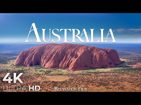 Australia 4K • Peaceful Nature Relaxation Film with Calming Piano Music | Ultra HD Video