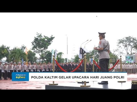 POLDA KALTIM GELAR UPACARA HARI JUANG POLRI