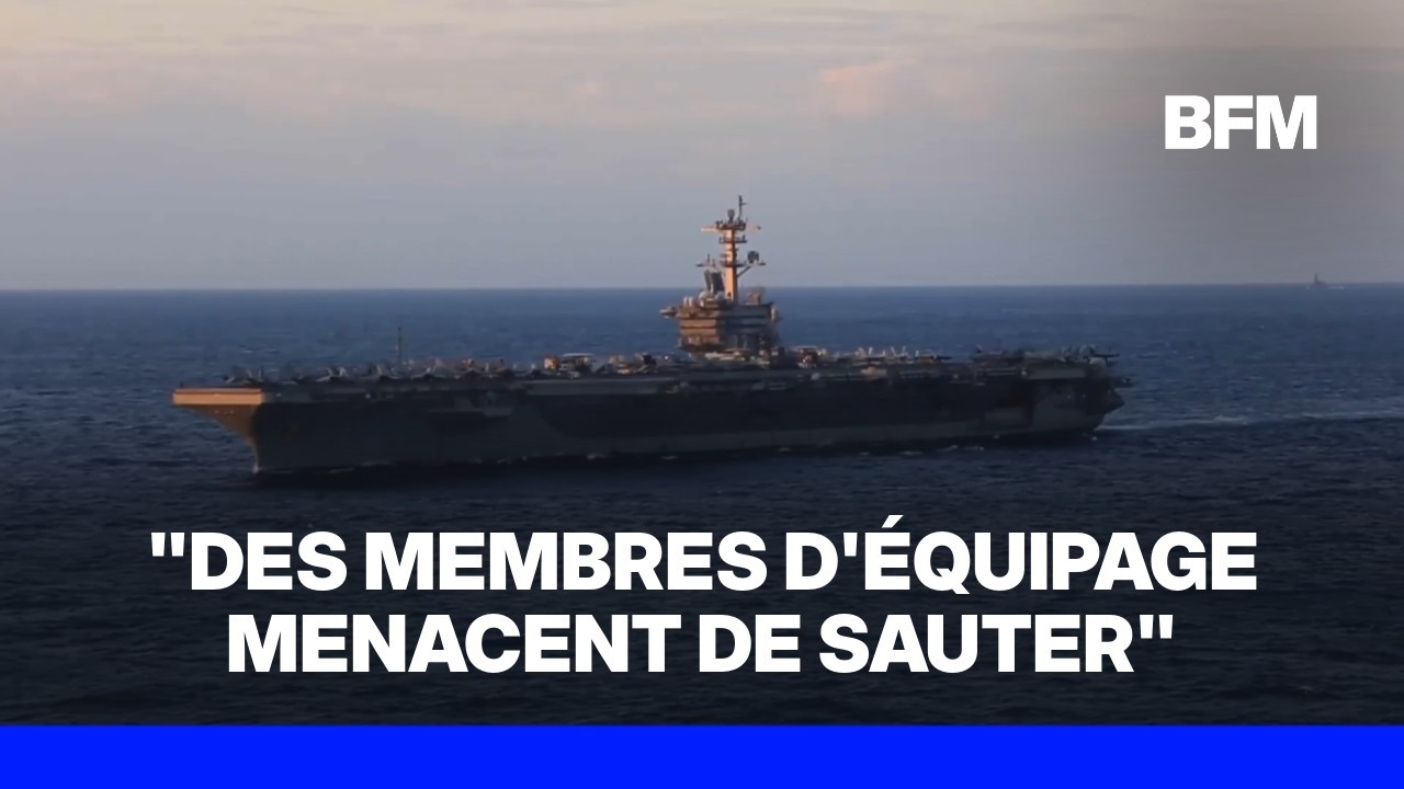 Illustration: USS Lincoln : 260 jours en mer, des marins au bord du gouffre