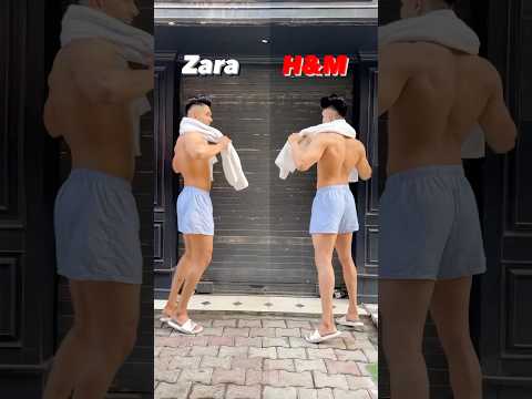 Zara🥵VS H&M ￼❤️ #music #fashion #rap #formalattire #mensfashion #styly #indianfashion #style #love