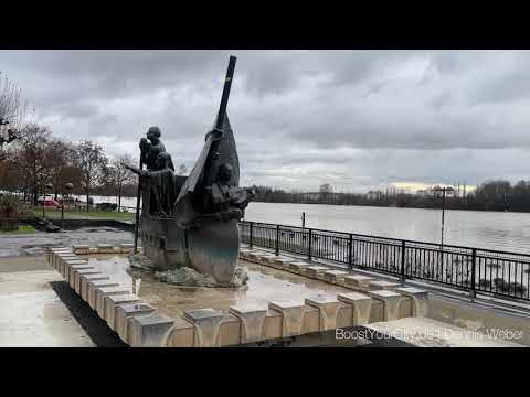 Hochwasserimpressionen 2021 Mainz am Rhein | Hochwasser Mainz 6,13 Pegel | Mainz