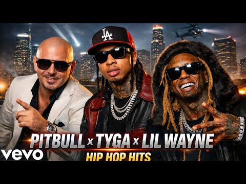 Pitbull, ft. TYGA, Lil Wayne,“Turn It Up & Live”|| officer video music || New songs Hip Hop 2026