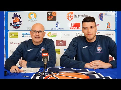 Previa Tino Ugidos y Javi Menéndez - J25 - Melilla Baloncesto vs CB Almansa con AFANION