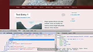 How to use Firebug to Modify Your WordPress Site's CSS - Part2
