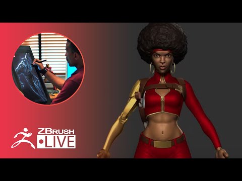 Mike T Artworks: Illustration by the Way of Sculpture - Mike Thompson - ZBrush 2021.5