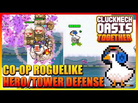 A Roguelike Tower Defense that reminds me of WC3 mods! | Cluckmech Oasis