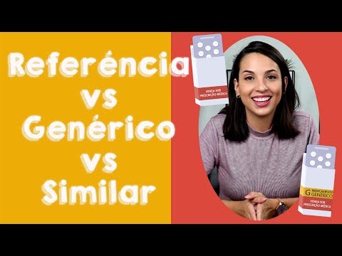 Qual a diferença entre referência, genérico e similar?