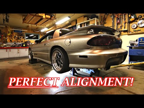 How to: F-Body Pinion Angle/Panhard Bar/LCA Adjustment *1982-2002*