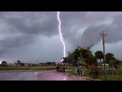 Rrufeja  momente të frikshme por edhe të bukura