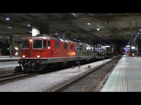 AutoSlaap Trein Hertogenbosch - Alessandria in Basel SBB
