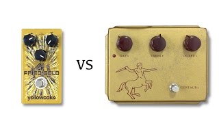 Video thumbnail for Yellowcake Fried Gold vs Klon Centaur by shnobel