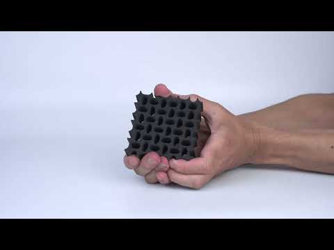 Auxetic(Negative Poisson's Ratio) Structure.