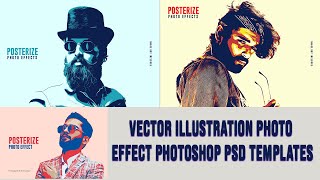 Vector Illustration Photo Effect Photoshop Tutorial