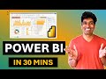 Power BI Is EASY Get Started And Make Your First Report In 30 Mins