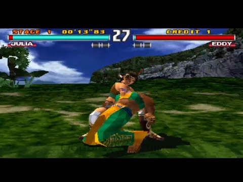 Julia with Law  Moves Gameplay - Tekken 3