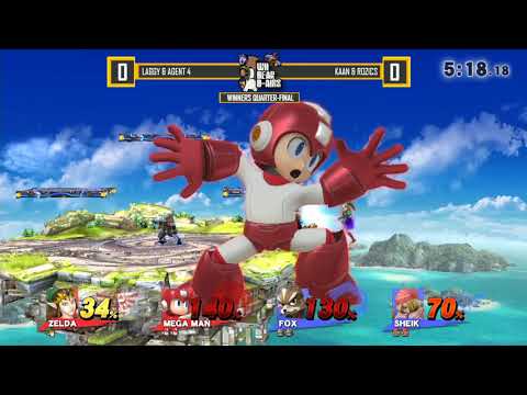 Ultra WBB #133 | Laggy & Agent 4 vs Kaan & Rozics - Winners Quarter-Final - Super Smash Bros. for Wi