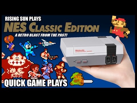 NES Classic Edition - Quick play of each game