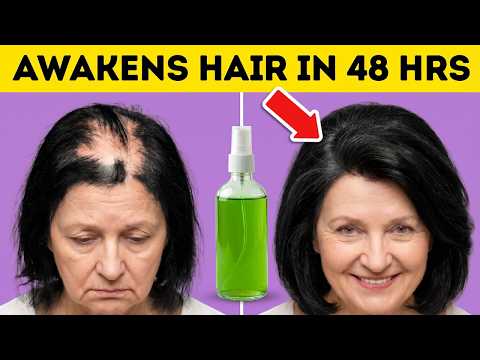 This Leave-In Spray Makes Hair Grow (Awaken Follicles in 48 Hours) - The Senior Wellness Podcast