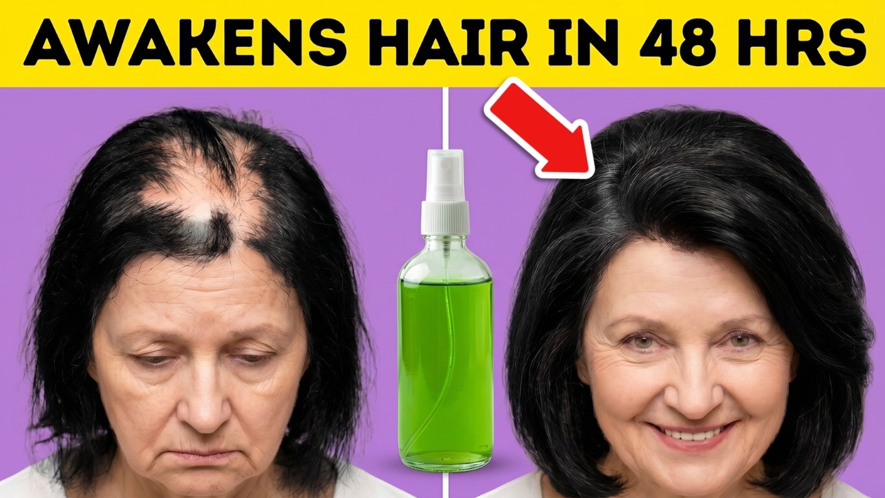 This Leave-In Spray Makes Hair Grow (Awaken Follicles in 48 Hours) - The Senior Wellness Podcast