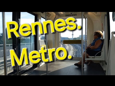 Métro automatique de Rennes🇬🇧 Rennes Automated Metro Automatisches U-Bahn-System von Rennes