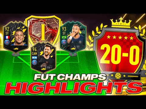 FIFA 22 20-0 FUT CHAMPS HIGHLIGHTS