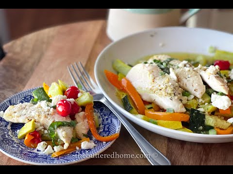 Sheet Pan Mediterranean Chicken and Vegetables