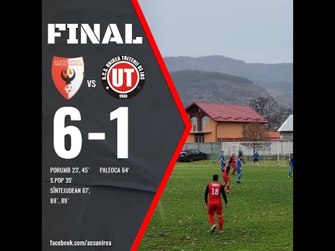 Rezumat: Vulturul Mintiu Gherlii - Unirea Tritenii de Jos 6-1