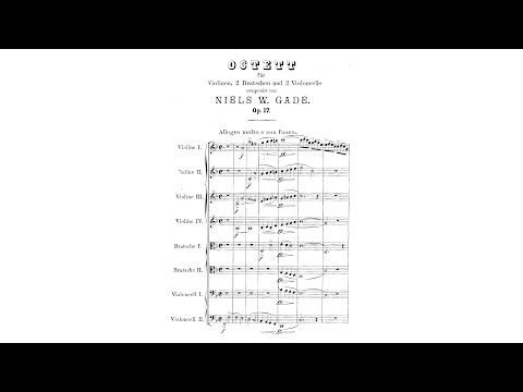 Niels Gade – String Octet, in F major