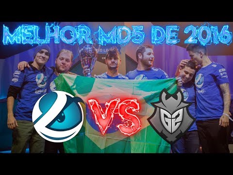 CS:GO - Luminosity Vs G2 - Reveja a Melhor MD5 de 2016!! (ESL Pro League Season 3)