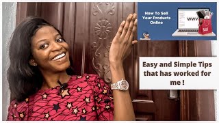 HOW TO SELL ONLINE | TIPS TO HELP YOU SUCCESSFULLY SELL ONLINE