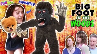 FINDING BIGFOOT, IN THE WOODS!!...WANTS TO TAKE HEIDI... ON THE HUNT FOR  LITTLE BEAR!!
