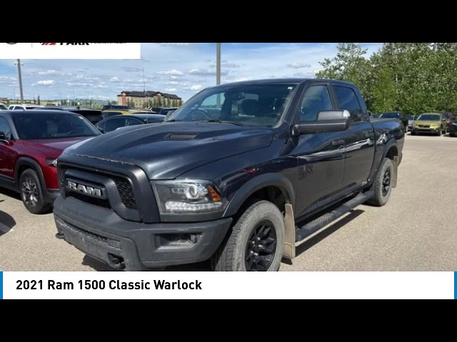 2021 Ram 1500 Classic Warlock | V6 | Crew Cab | 8.4 Uconnect in Cars & Trucks in Strathcona County