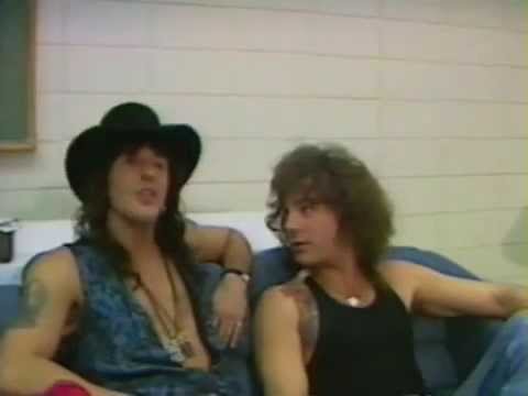 Richie Sambora and David Bryan funny 1988