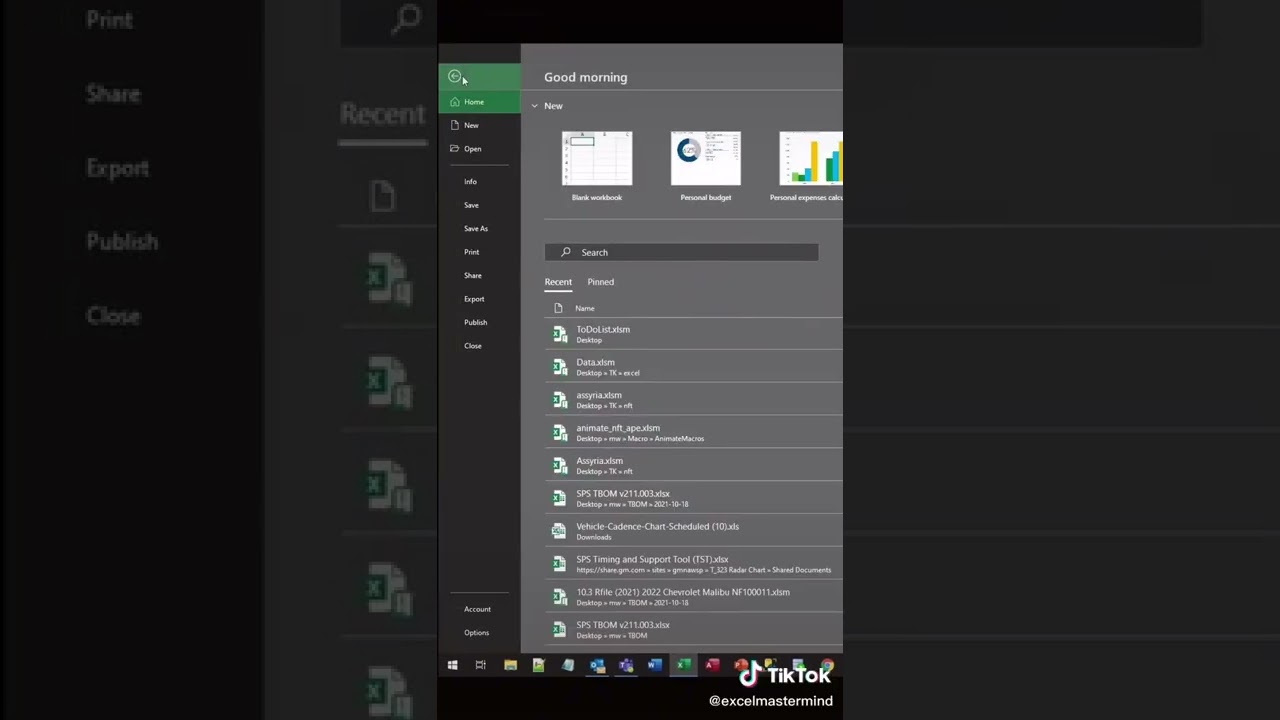How to download templates fro free in Excel@excel mastermind
