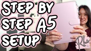 How I Print A5 & Build My Mini Binder Step By Step