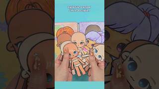 Download lagu Paper Dolls Dress up book #paperdiy #shorts mp3