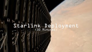 30 Minutes of Starlink Deployment
