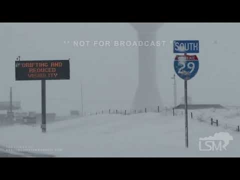 01-03-2023 Sioux Falls, SD - Interstates Closed and Multiple Abandoned Vehicles Along I29