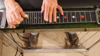 Pedal Steel Intro to Rainy Day Woman