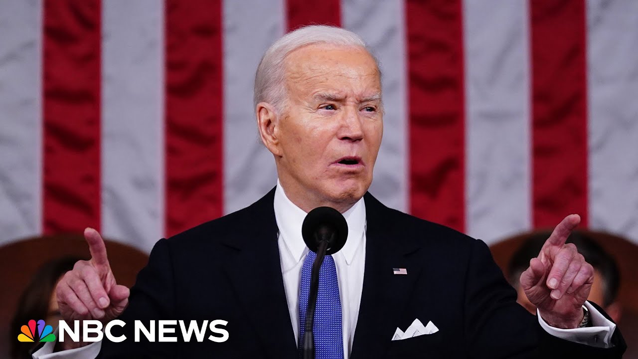 Watch President Biden's full 2024 State of the Union address