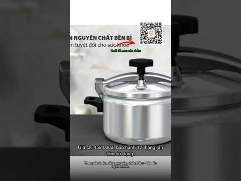 Nồi áp suất nhôm LUGIO LG-AT20/22/24/26 dung tích 4-9L giảm còn 459.000 - Đa năng, tiết kiệm thời g…