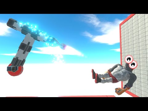 SUPER HAMMER THROWS UNITS INTO POISON CAGE - ARBS