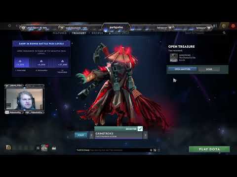 Dota 2 unboxing Aghanim's 2021 Collectors Cache