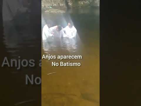 Batismo nas Águas Os ANJOS Aparecem na hora Foi Forte 😭🙌