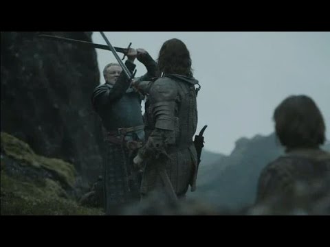Juego De Tronos | el perro VS Brienne de tarth | latino