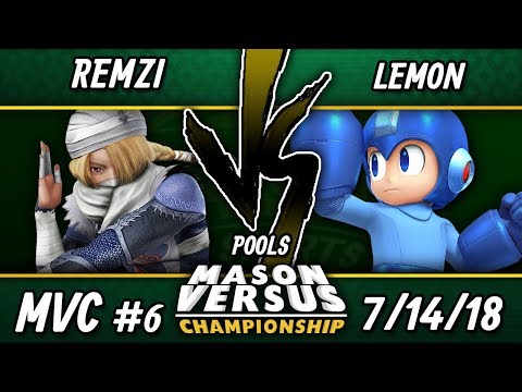 11 MVC Smash 4 - Lemon (Mega Man) Vs. EZG | Remzi (Sheik, ZSS) - WiiU Singles Wave B Pools