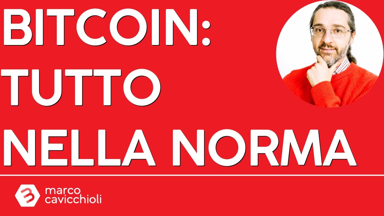 Bitcoin: tutto rientrato nella norma
