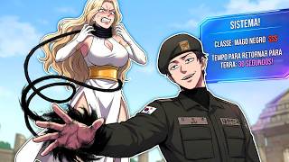 Mago das Trevas de Nível Máximo é Devolvido à Terra Pela SANTA Onde Se Torna AINDA + Forte⁶ - Manhwa