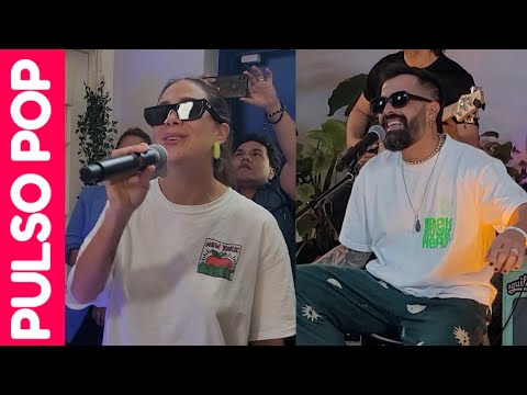 MIKE BAHIA y GREEICY cantan nueva canción NADIE SABE en concierto íntimo (Miami)